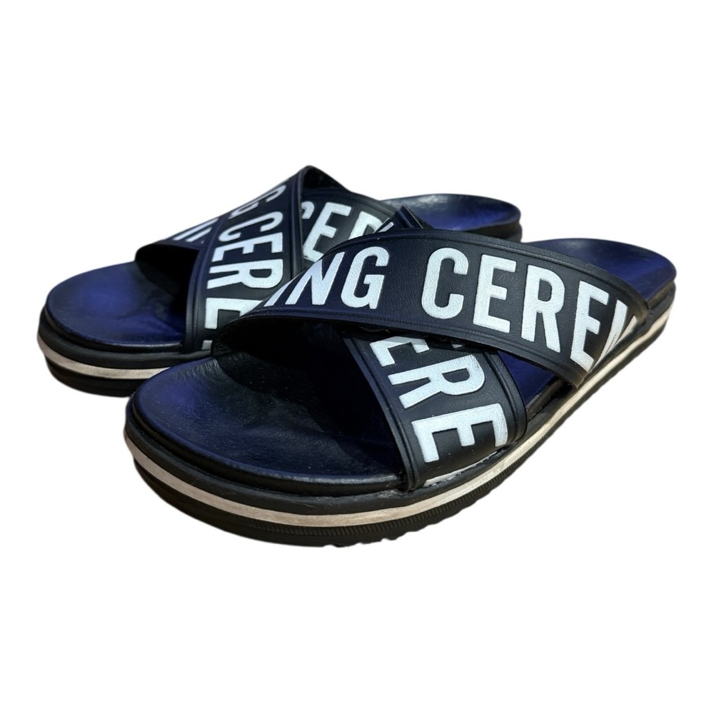 Opening Ceremony Berkeley Criss Cross Slide Sandals Women’s Sz 38 (US 8)